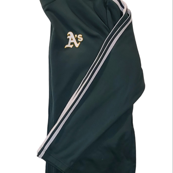 VTG Oakland Athletics Genuine Merchandise MLB Men's Full-Zip Size XL Jacket - Picture 2 of 4